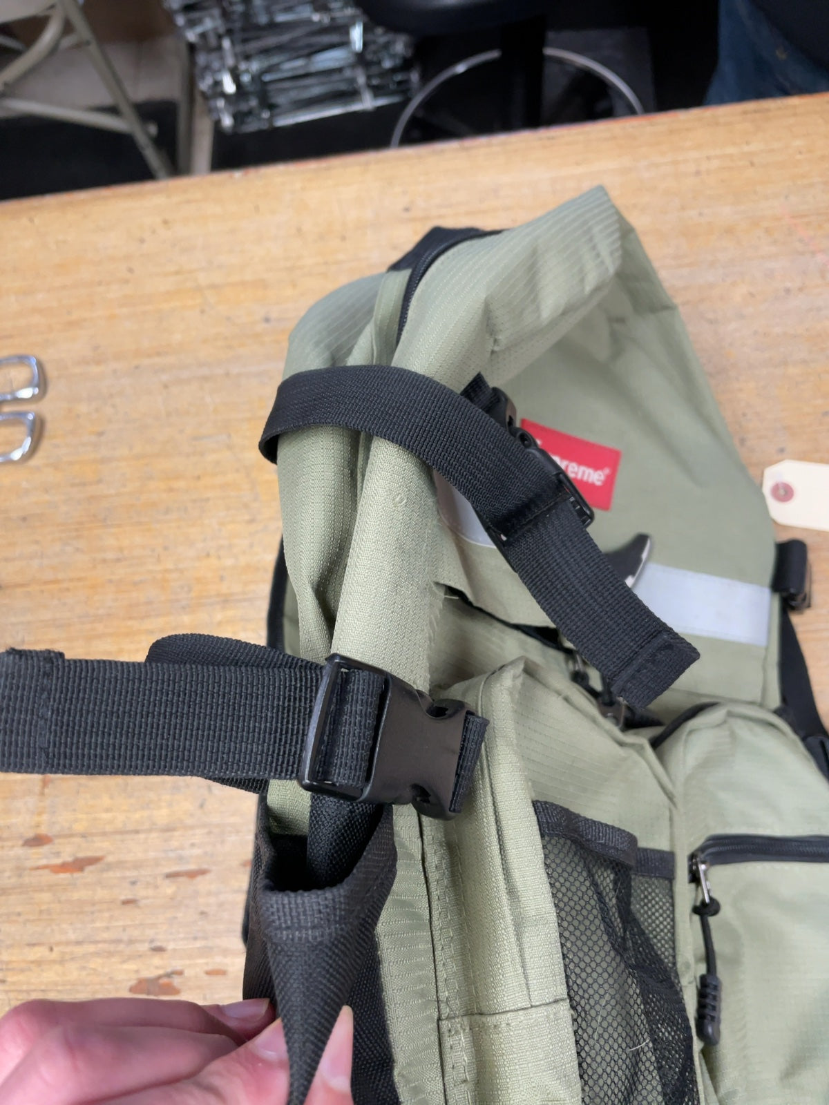 Supreme Backpack Green