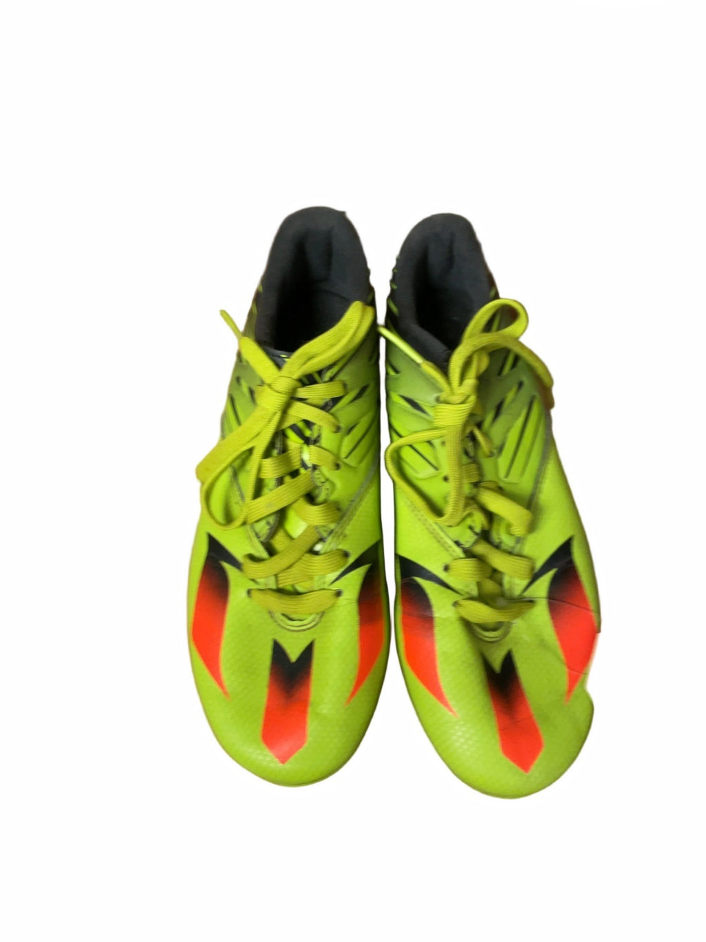 Adidas Messi 15 Soccer Cleats Size 7.5 US Green/Black/Orange