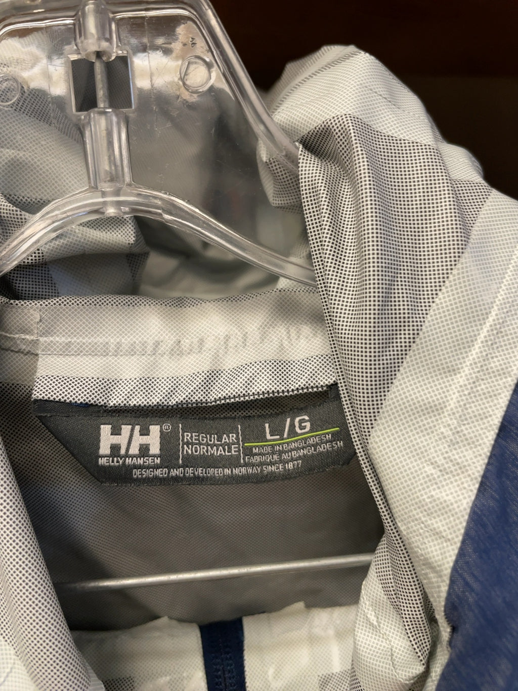 Helly Hansen Helly Tech Performance Rain Jacket Size L