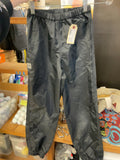 MEC Youth Rain Pants Size 10 Black