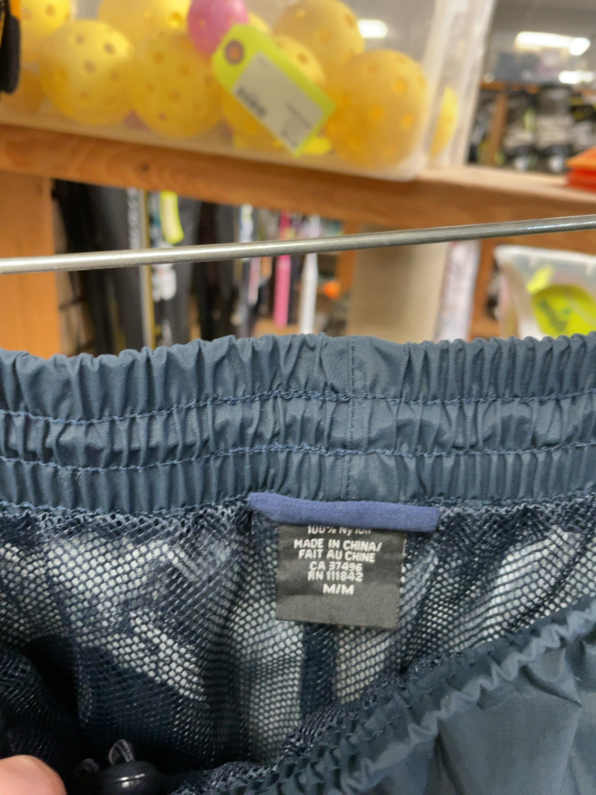 Shimano Rain Pants Size M Blue