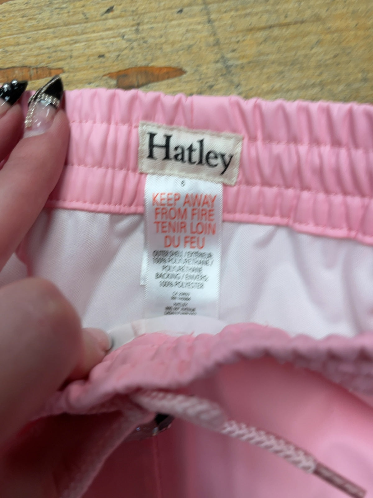 Hatley Rain Pants Size 6