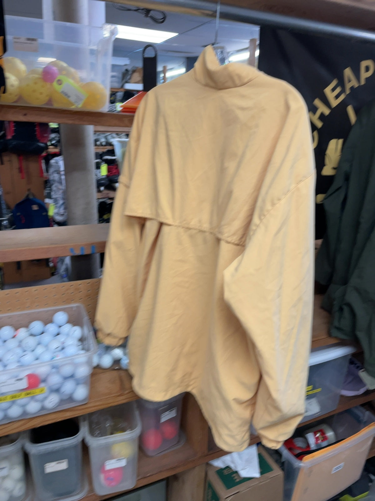 Elite Golf Size L 1/4-Zip Jacket Shell