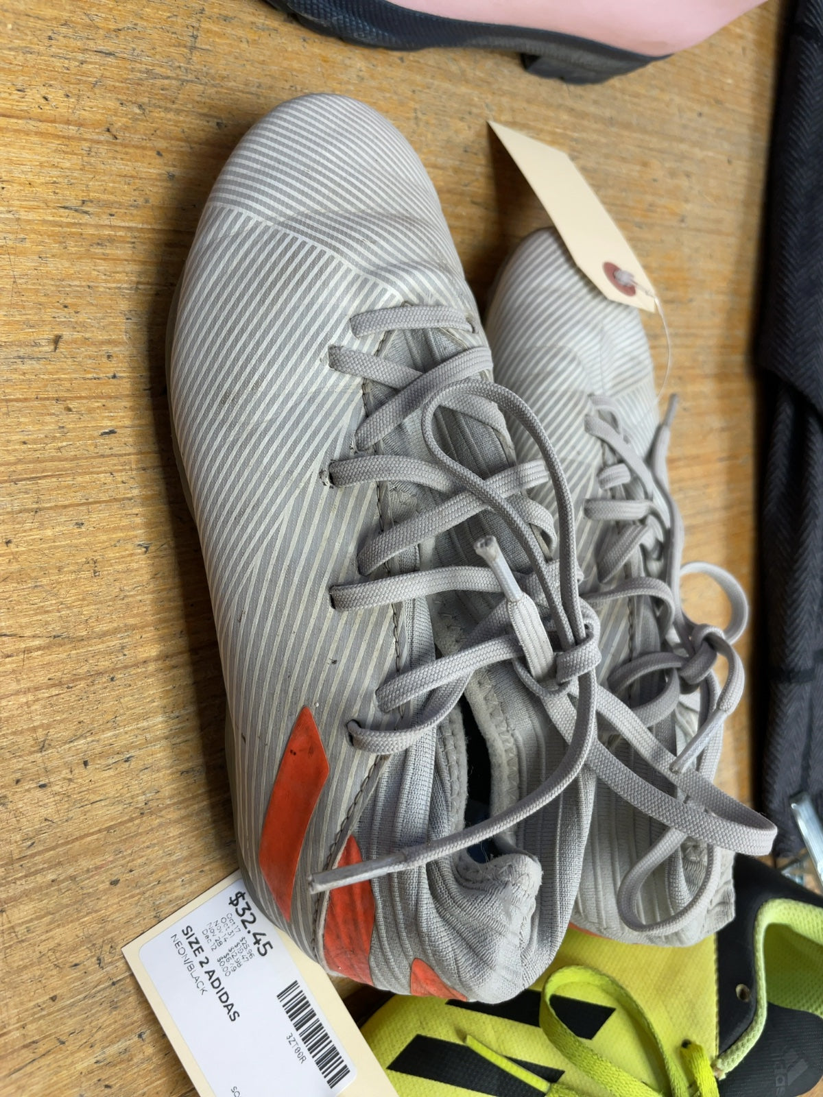 Adidas Size 2 Soccer Cleats