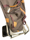 L.L. Bean Rolling Travel Duffel Bag Brown