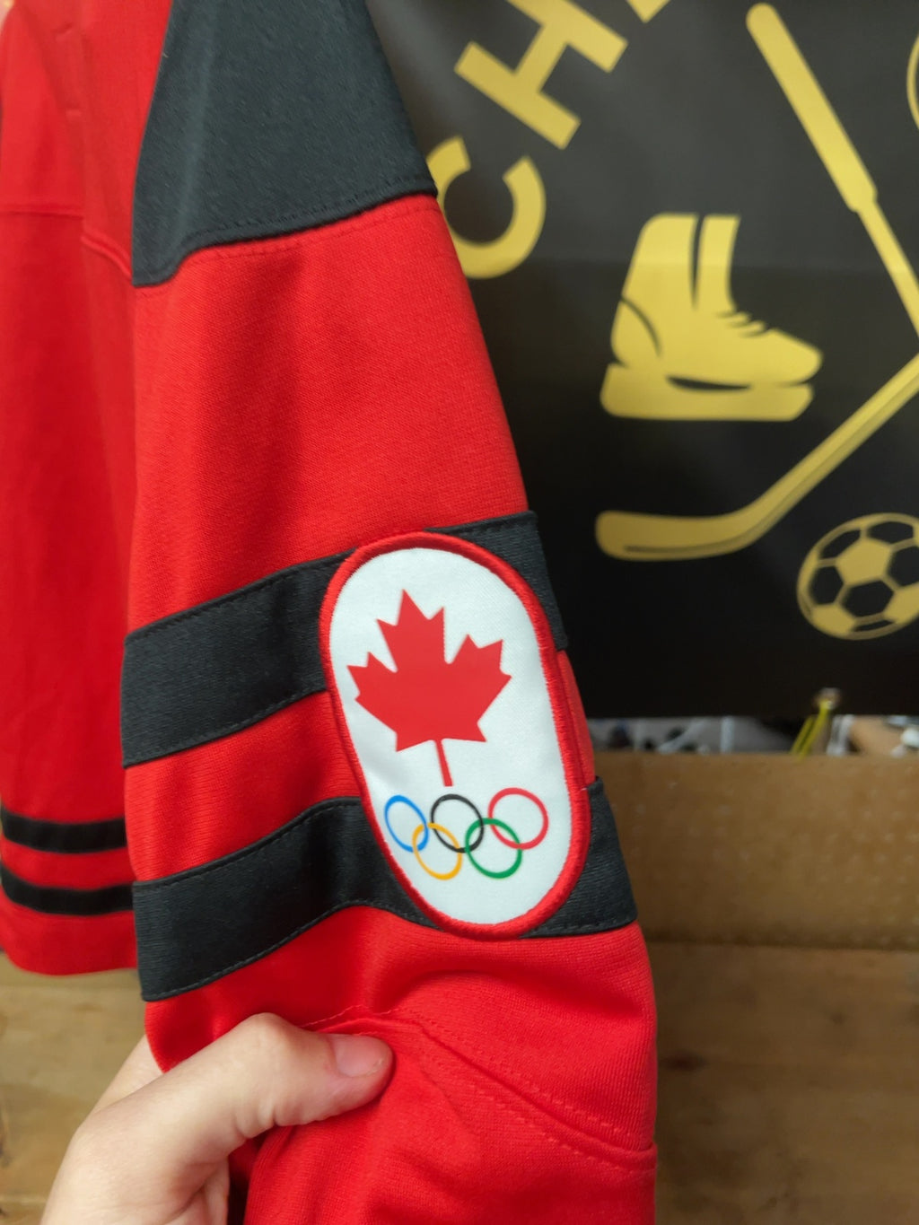 Nike Hockey Canada Olympic Jersey Size S/M Red