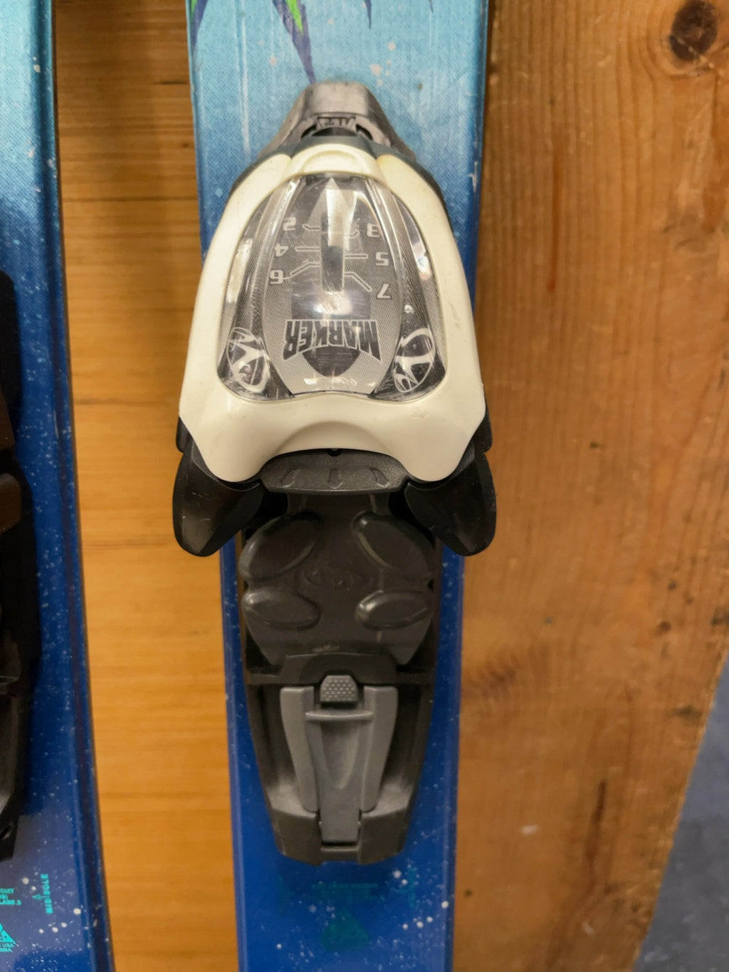 K2 Indy 124cm Downhill Skis with Marker 7.0 Bindings