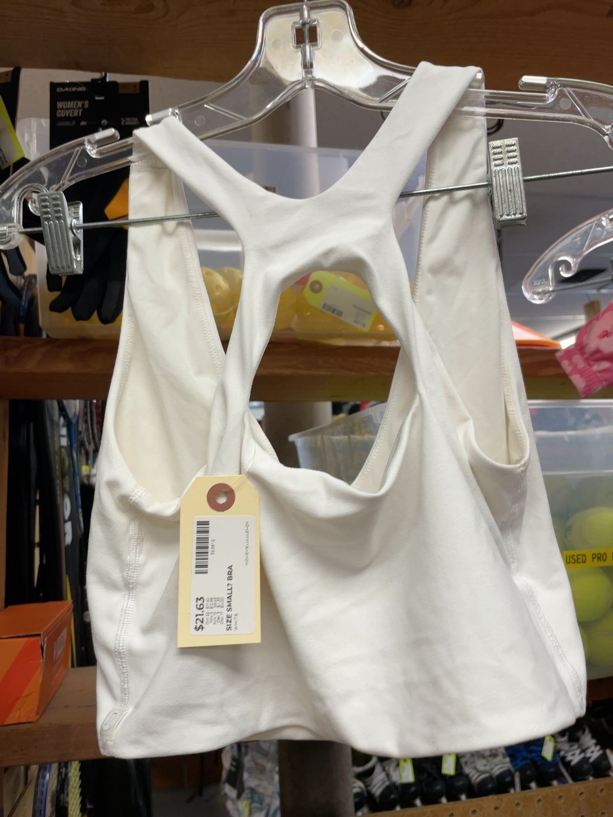 Lululemon Women's Sports Bra Size S White