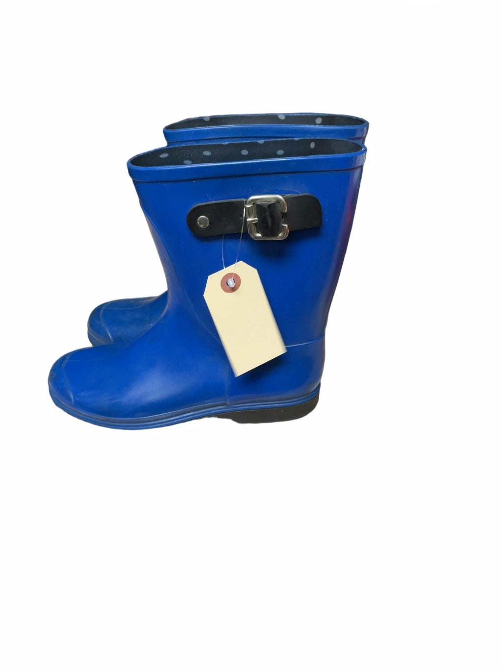 Size 7? Blue Waterproof Rain Boots