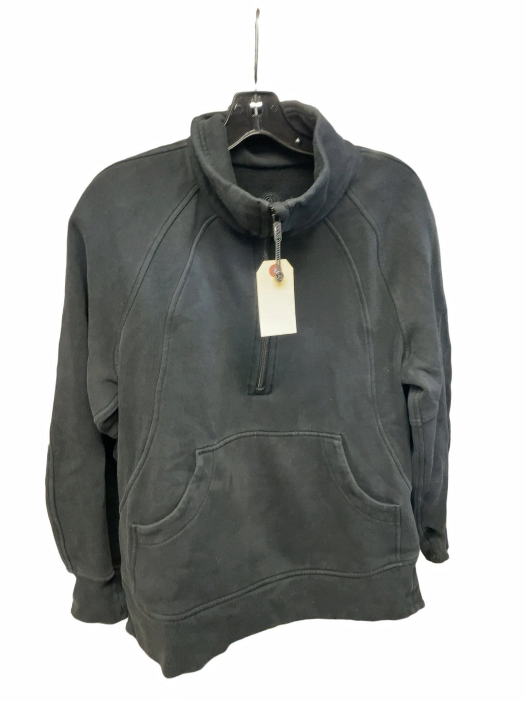 Lululemon Scuba Oversized Funnel Neck Half-Zip XS/S Black