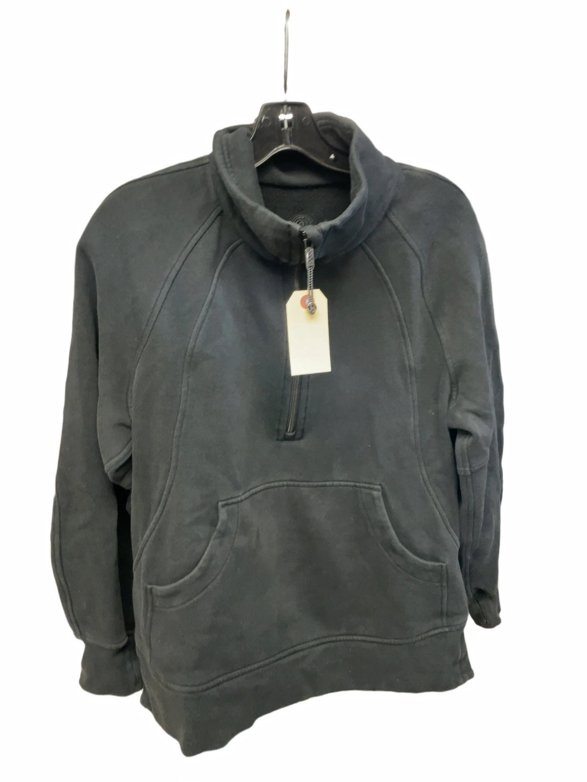Lululemon Scuba Oversized Funnel Neck Half-Zip XS/S Black