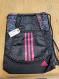 Adidas Drawstring Sackpack Bag Black Pink