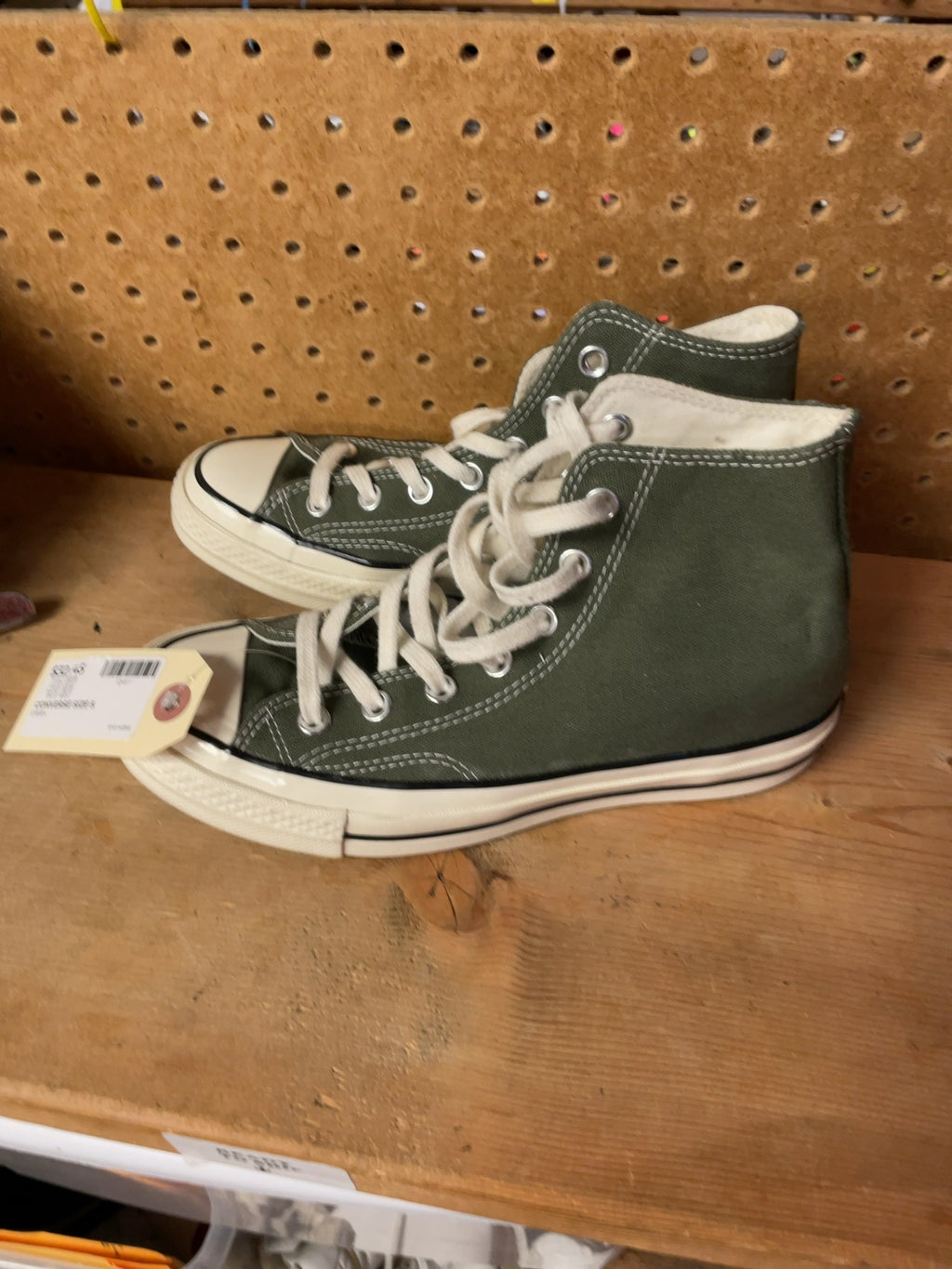 Converse Chuck Taylor All Star 70 High Top Size 5 Green