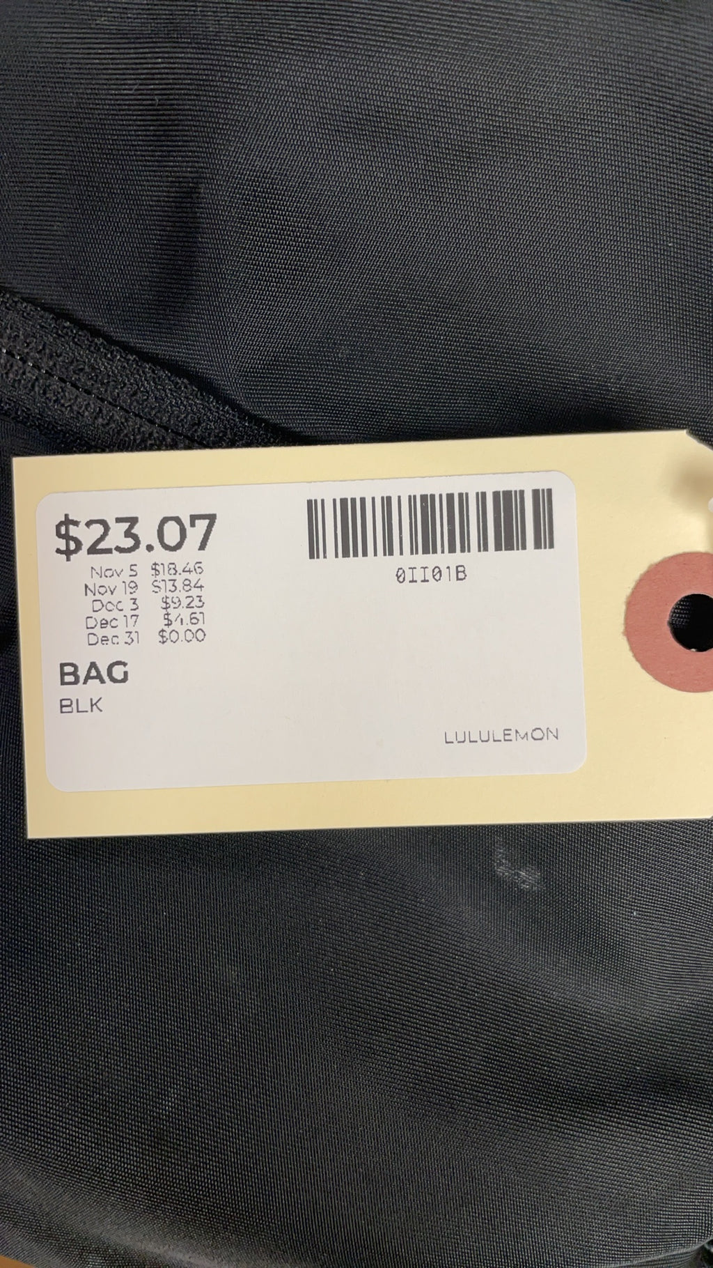 lululemon Drawstring Cinch Backpack