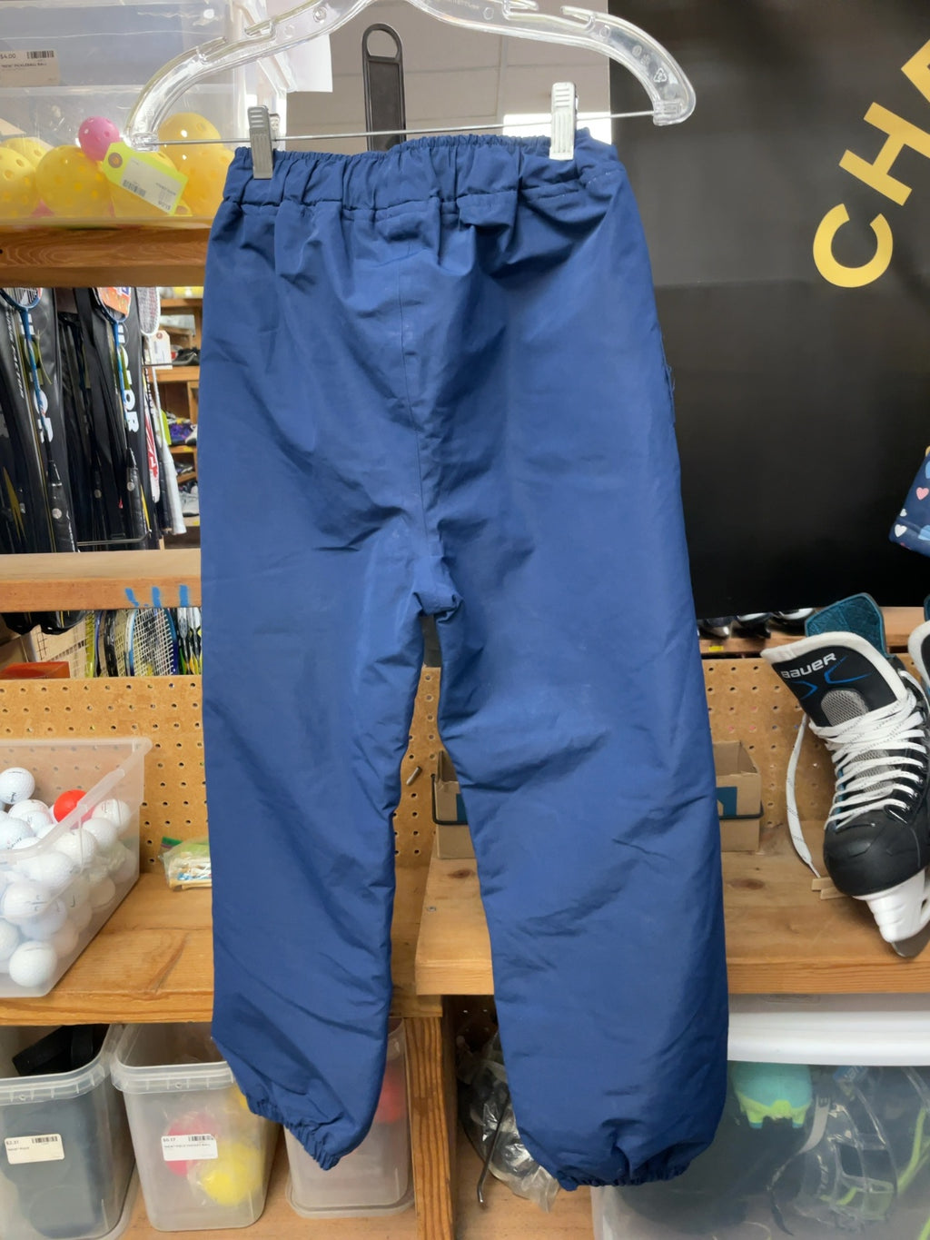 Jan & Jul Size 8T Fleece-Lined Rain Pants