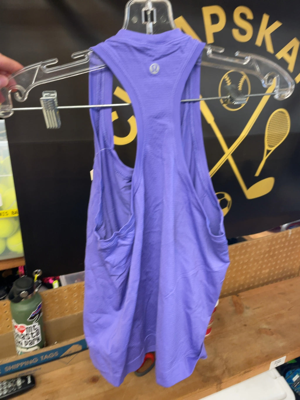 lululemon Athletica Racerback Tank Top Size 8 Purple