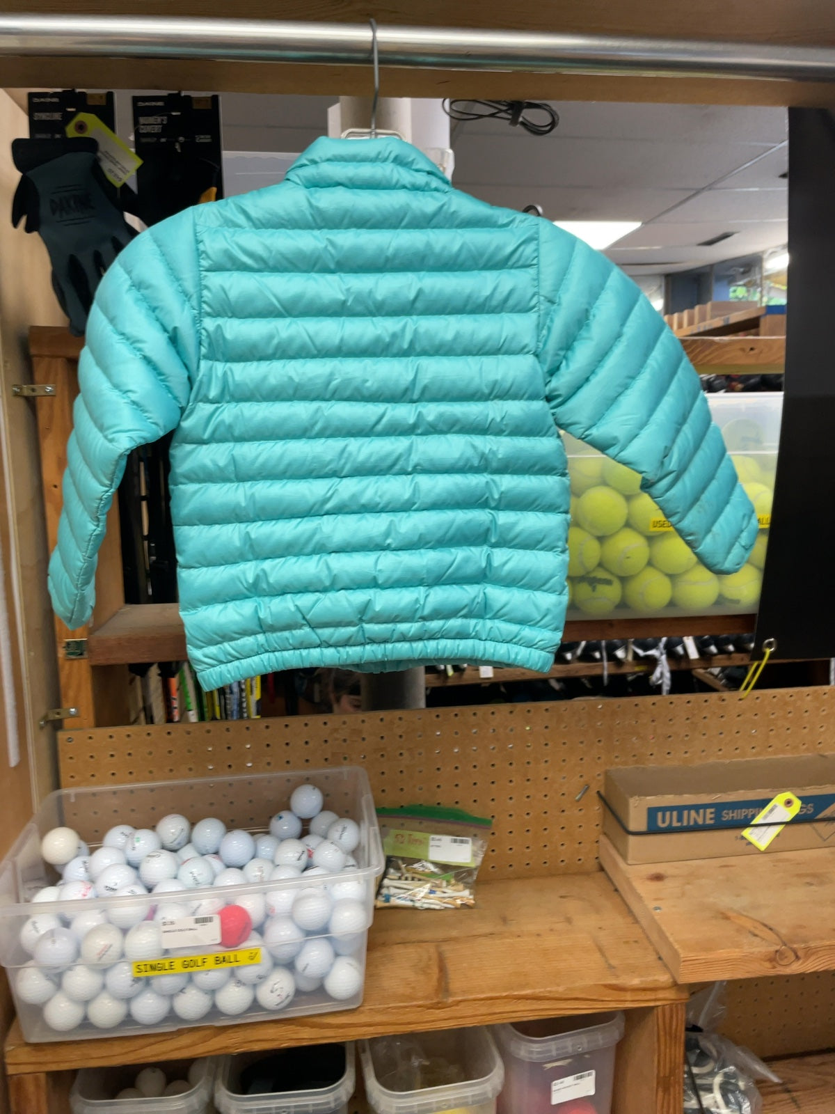 Patagonia Down Sweater Jacket Size JR 5 Blue