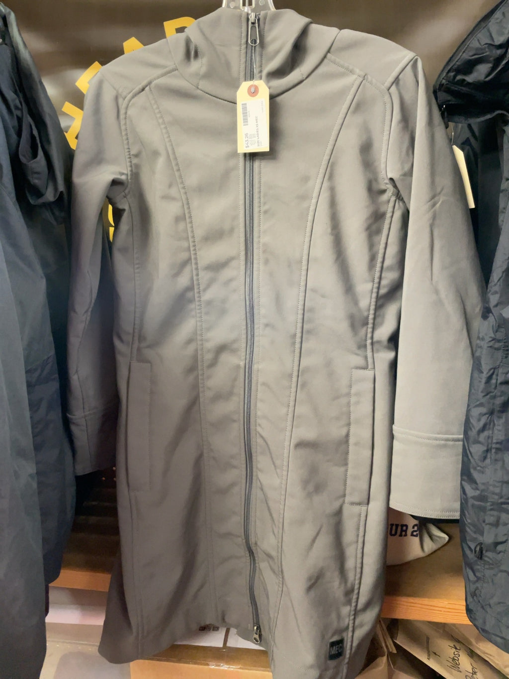MEC Women's Hooded Softshell Coat Size XS