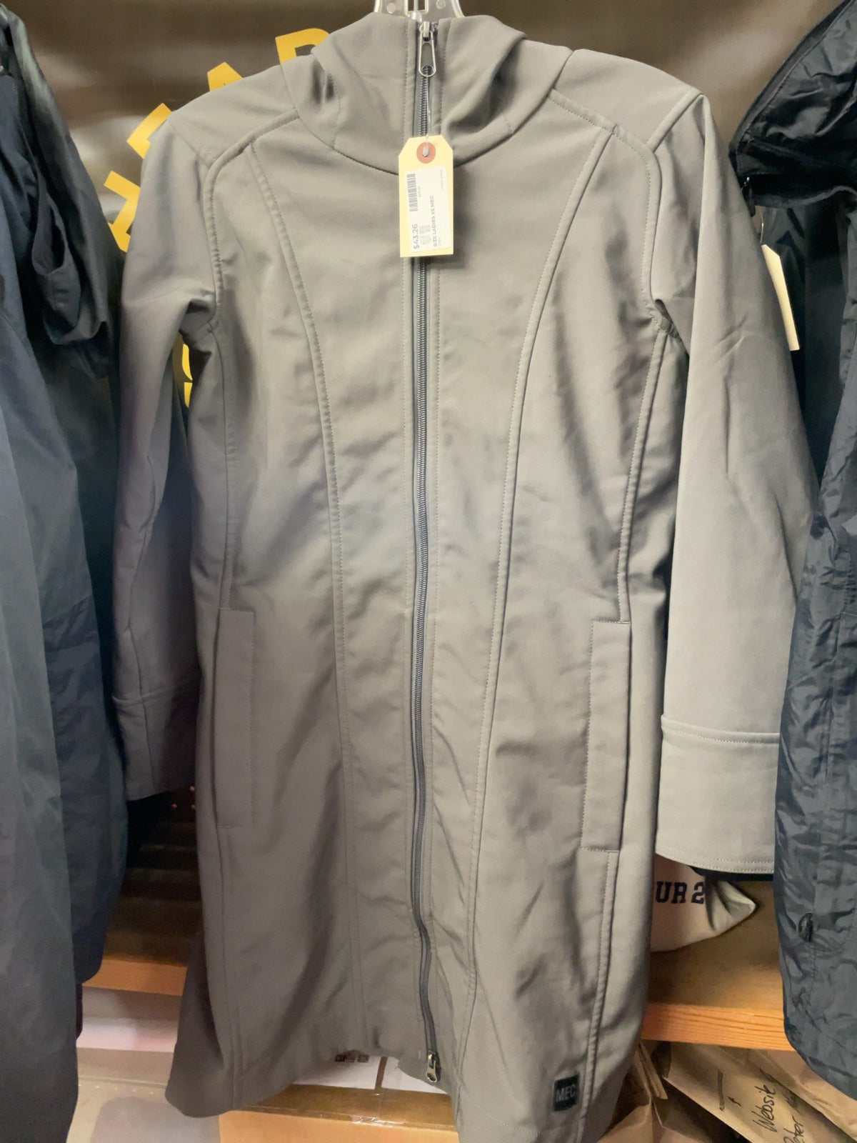 MEC Women's Hooded Softshell Coat Size XS