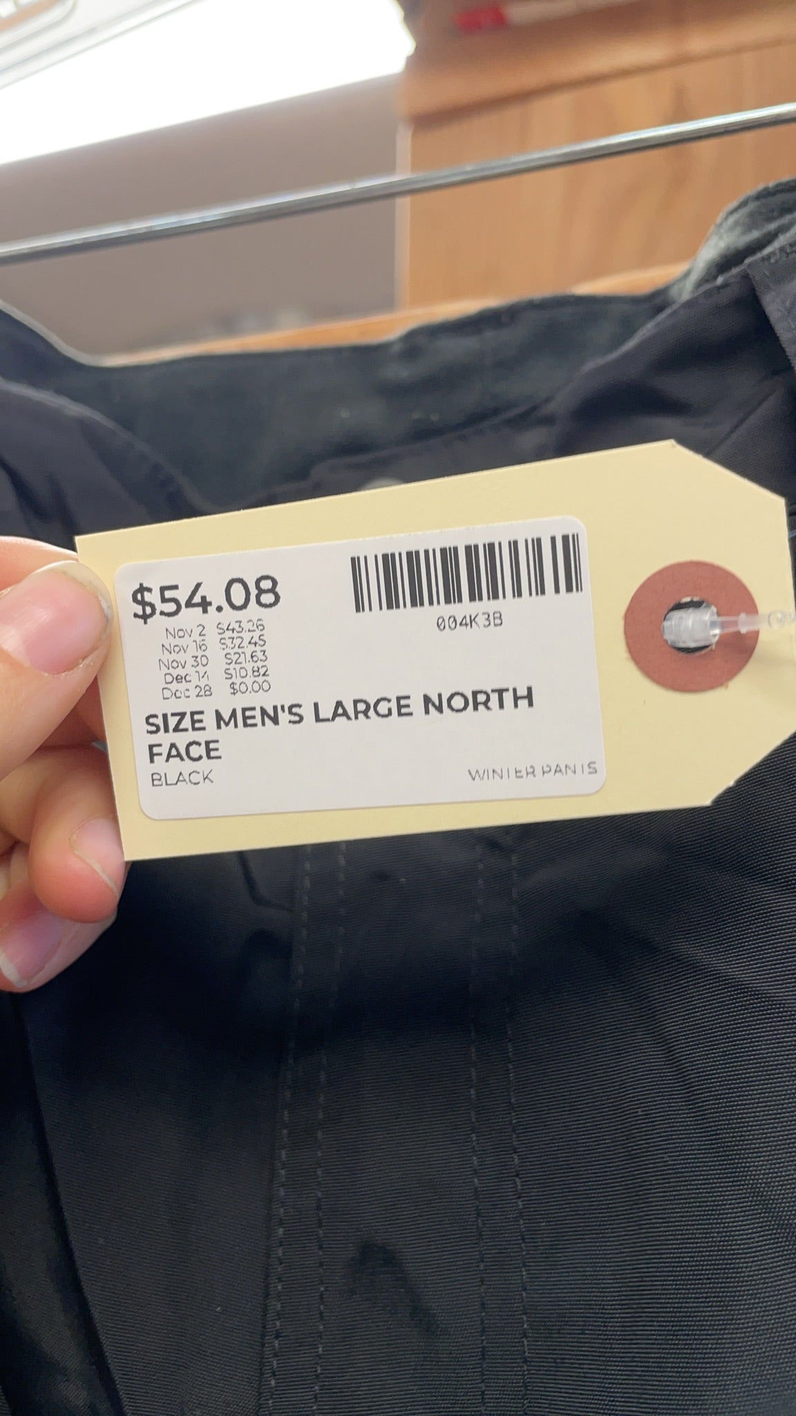 The North Face HyVent Snow Pants Size L