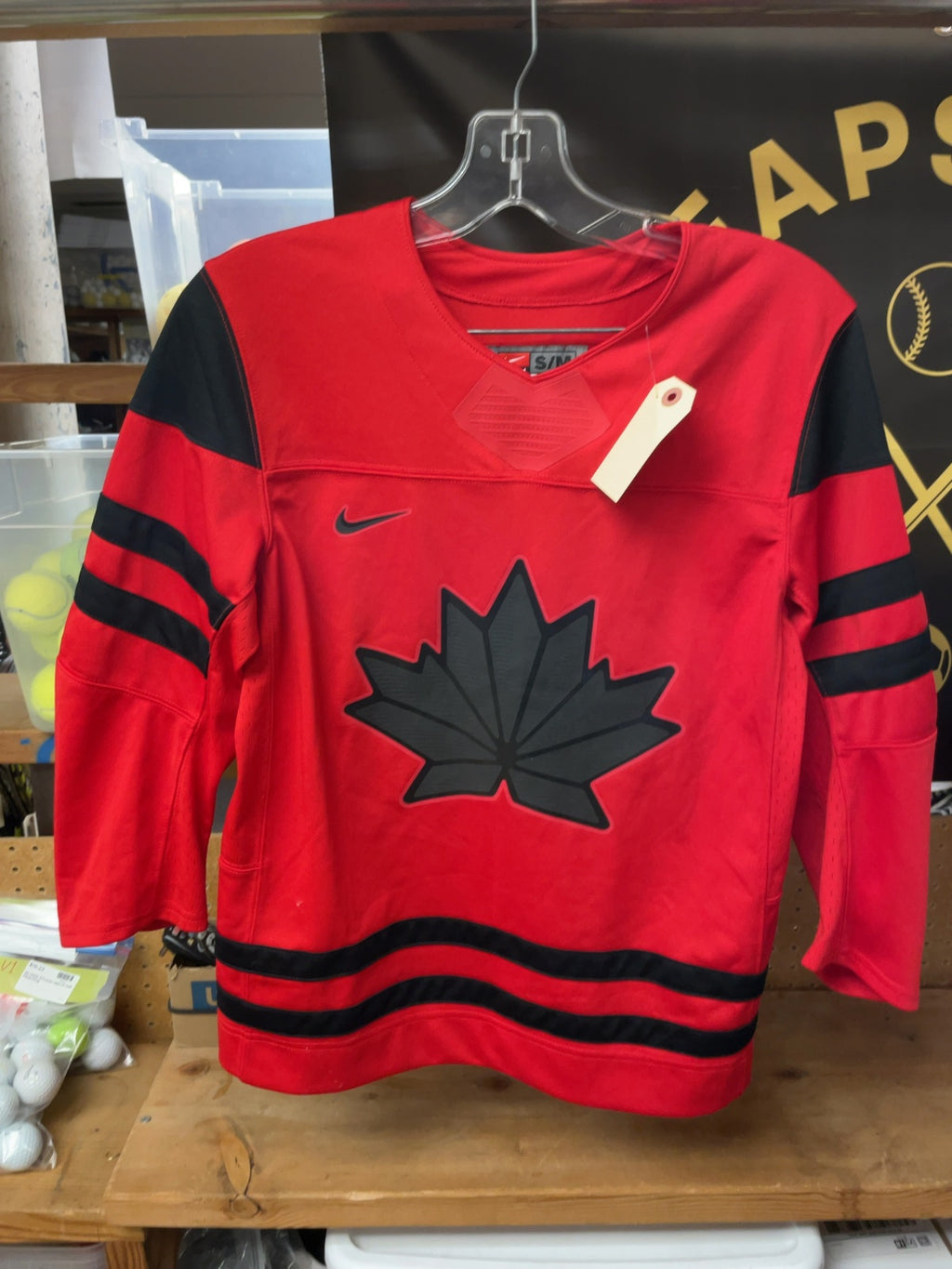 Nike Hockey Canada Olympic Jersey Size S/M Red