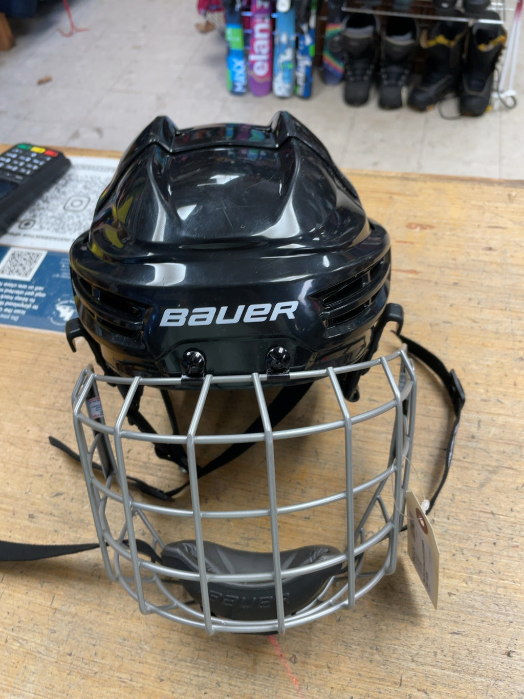Bauer IMS 5.0 Hockey Helmet with Profile I Cage Size M 54-59 cm Black