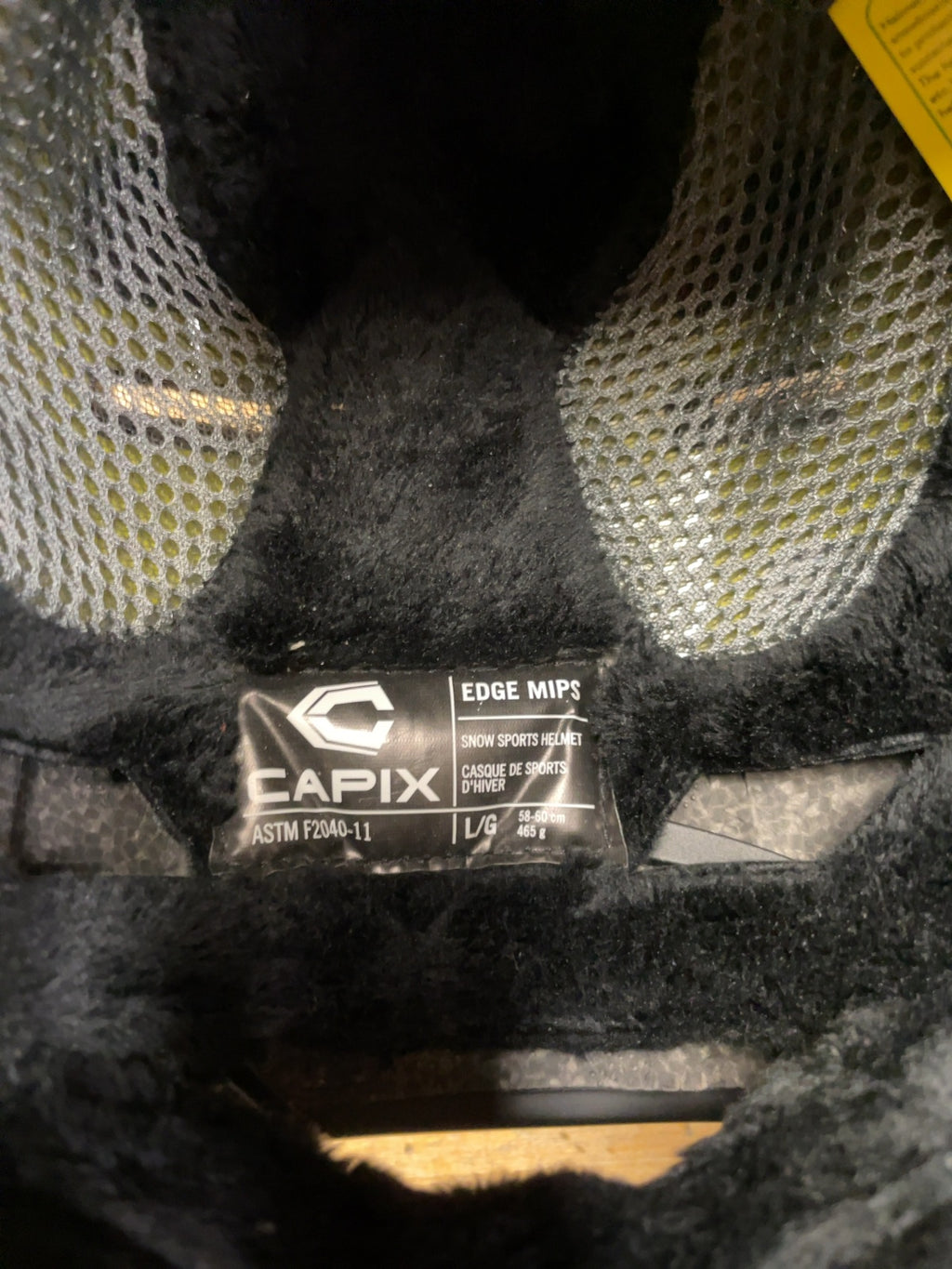 Capix Edge MIPS Size L/G (58-60 cm) Ski & Snowboard Helmet