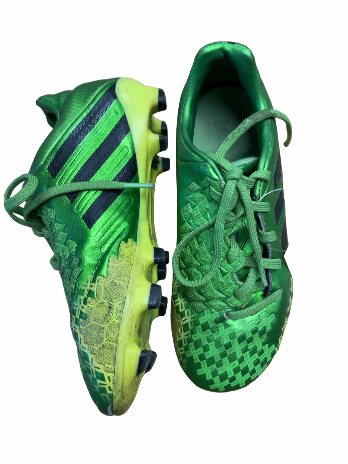 Adidas Predator Size 1 US Soccer Cleats Green