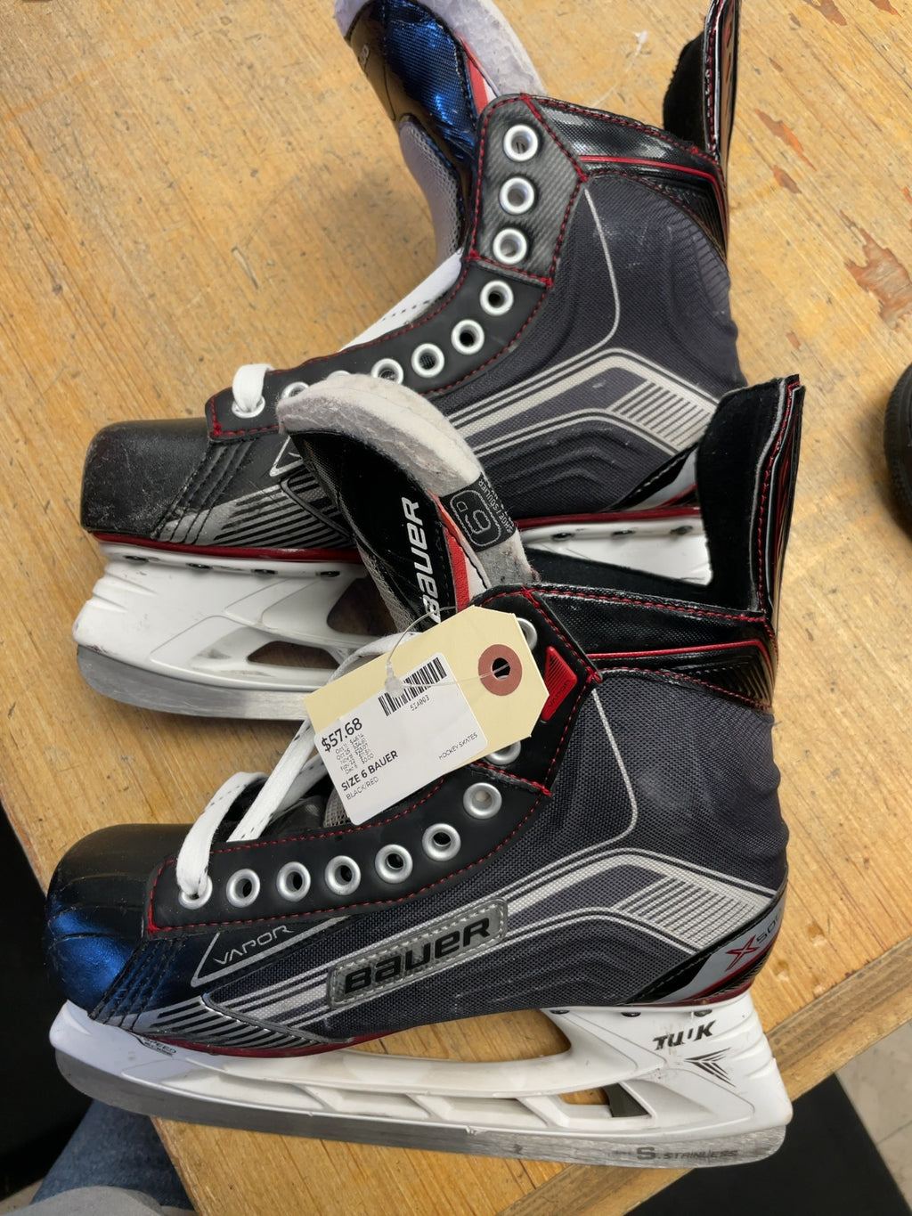 Bauer Vapor X500 Size 6 D Hockey Skates