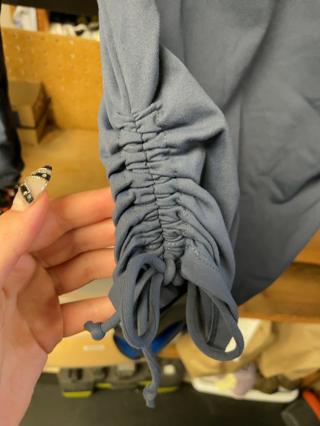 Lululemon Half Zip Cinched Long Sleeve Top Size 4