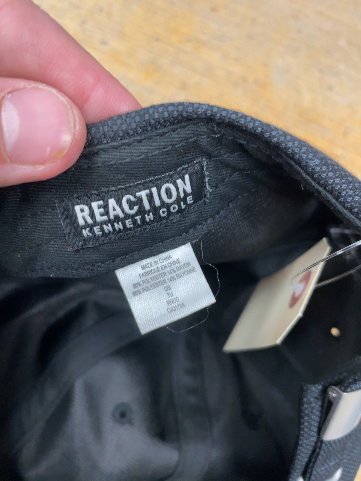 Kenneth Cole REACTION Plaid Baseball Cap Size OS
