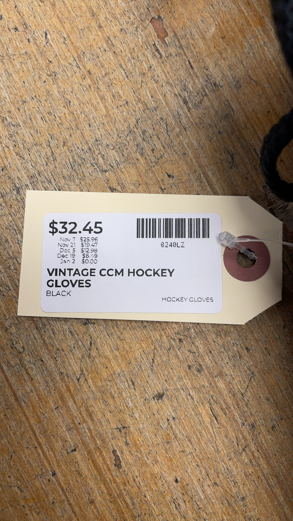 CCM Powerline 90 B-HG90M Vintage Hockey Gloves