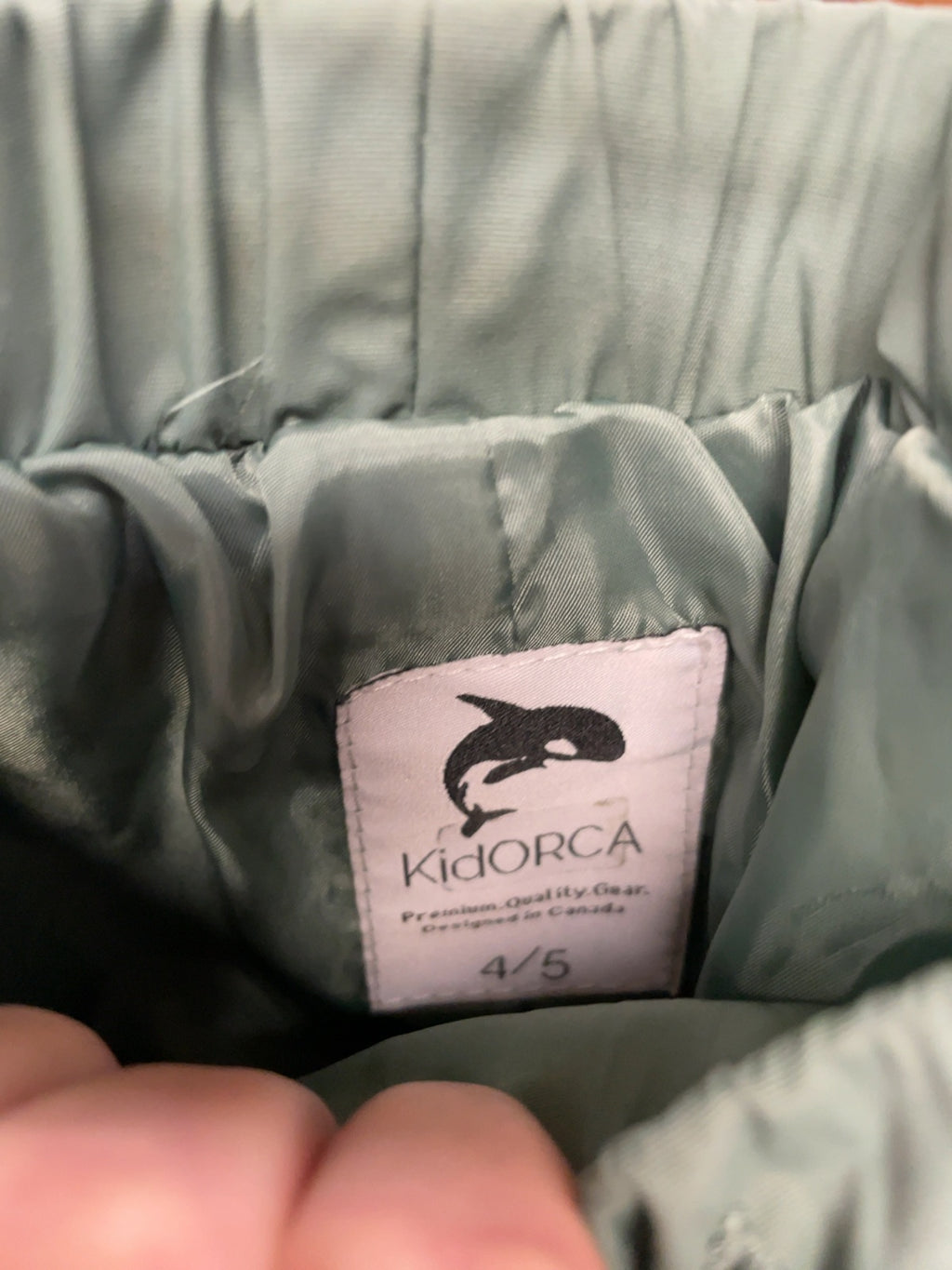 KidORCA Rain Pants Size 4/5