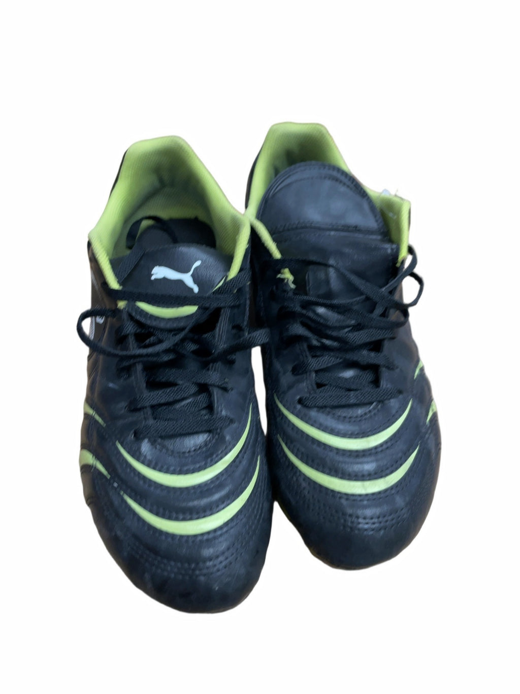 Puma Size 10 Soccer Cleats Black / Green