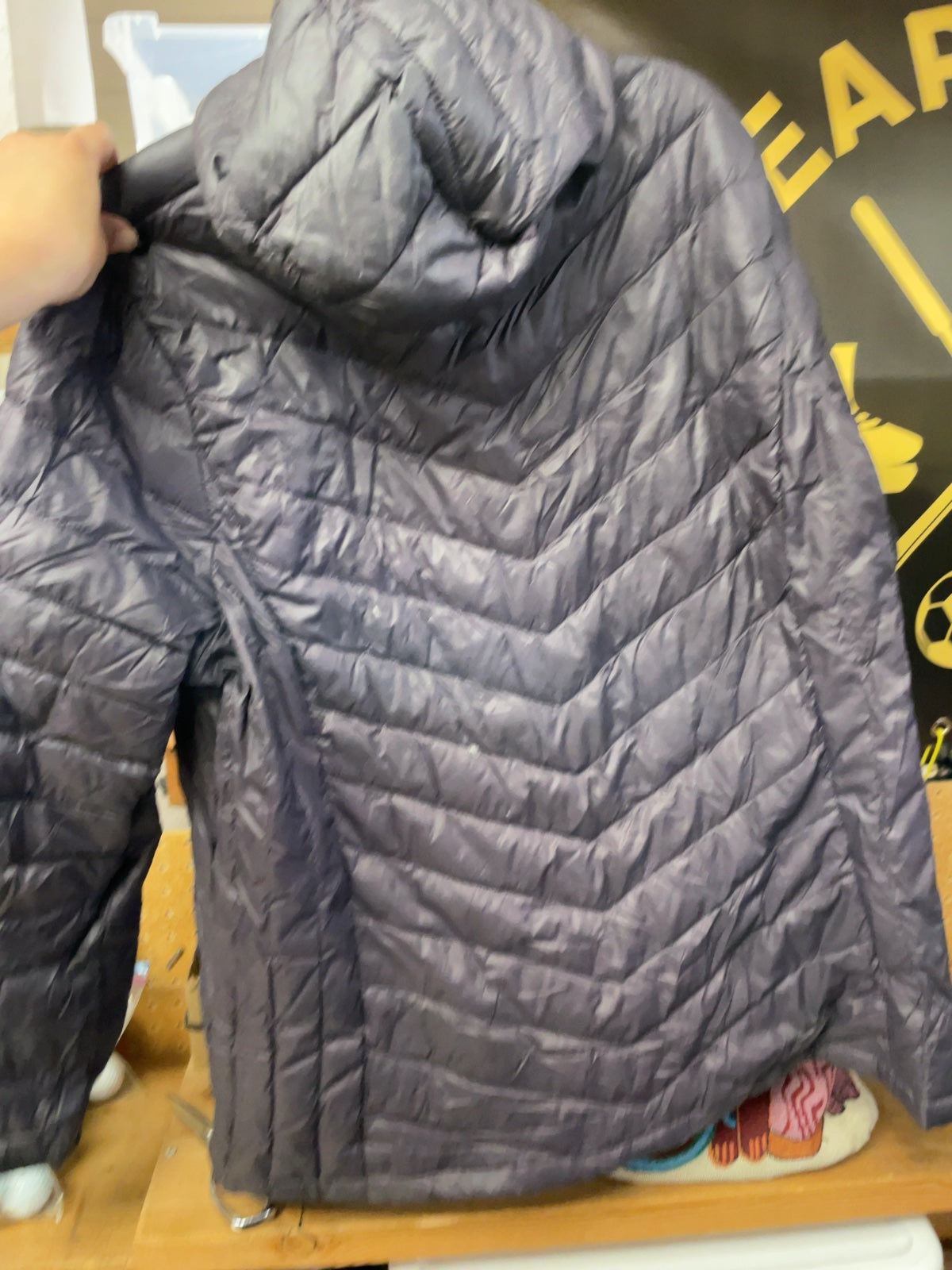 Halifax Traders Size 1X Hooded Puffer Jacket