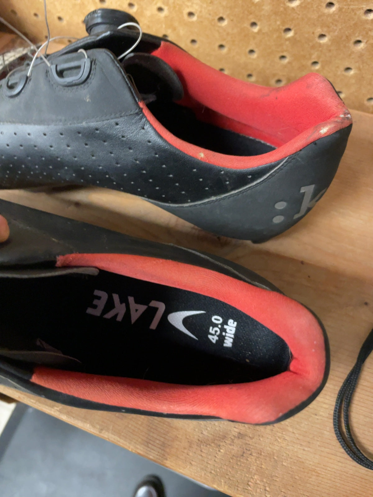 Fi'zi:k Boa Road Cycling Shoes Size 12.5 (Lake Insole 45.0 Wide)