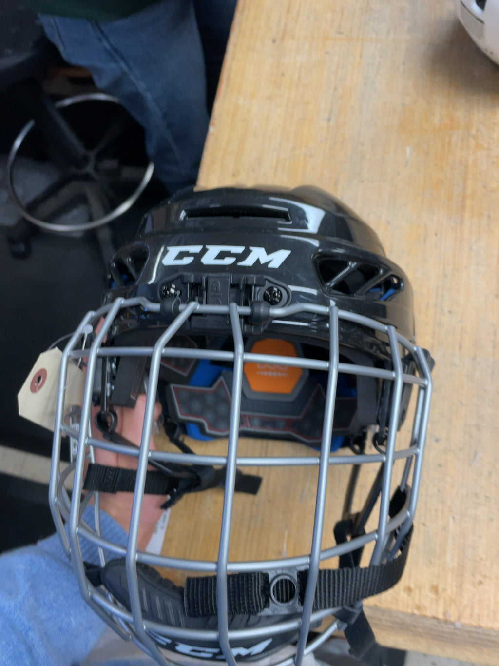 CCM FL3DS JR 49-57 cm Hockey Helmet with Cage