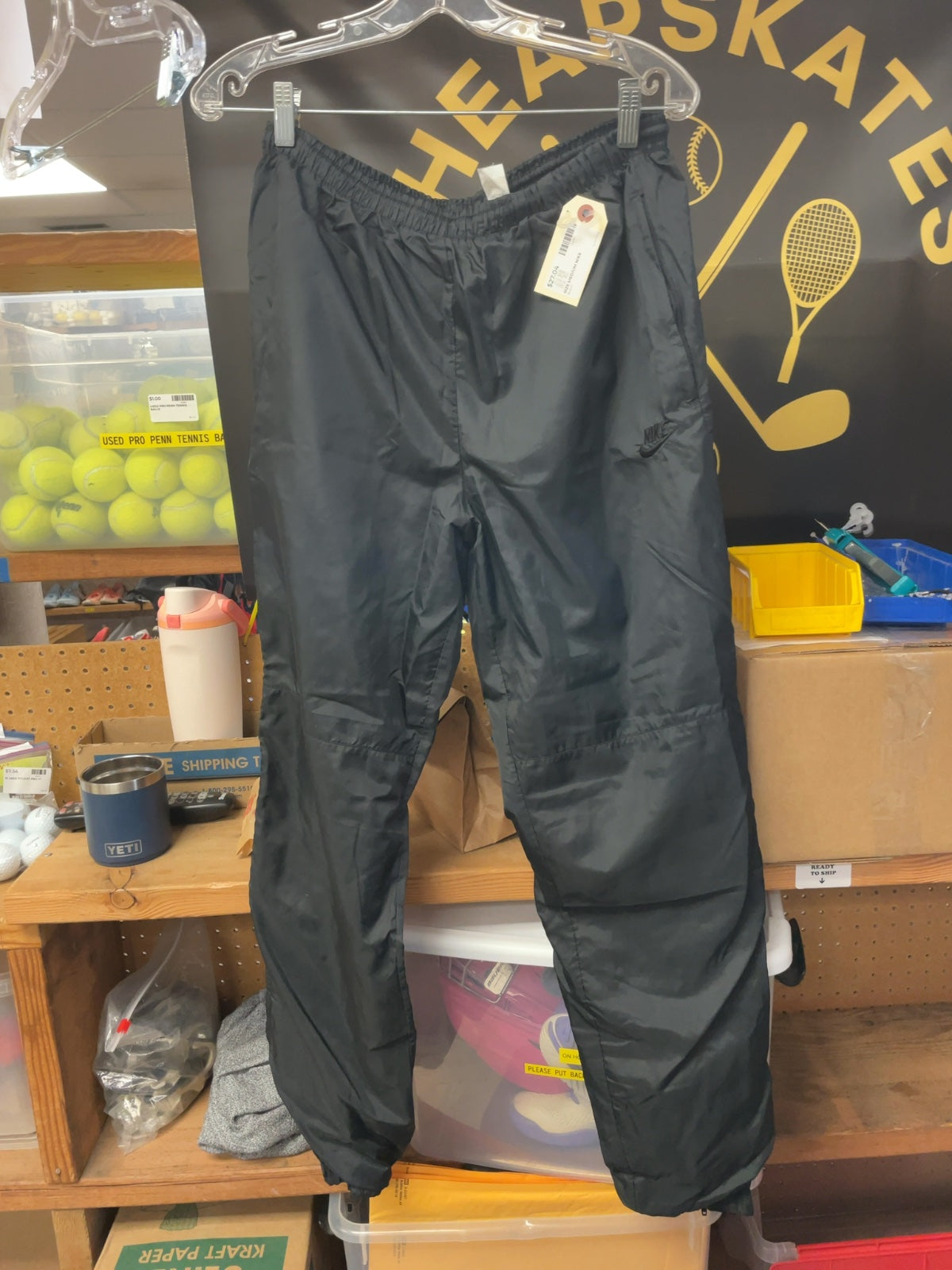 Nike Size M Vintage Rain Track Pants