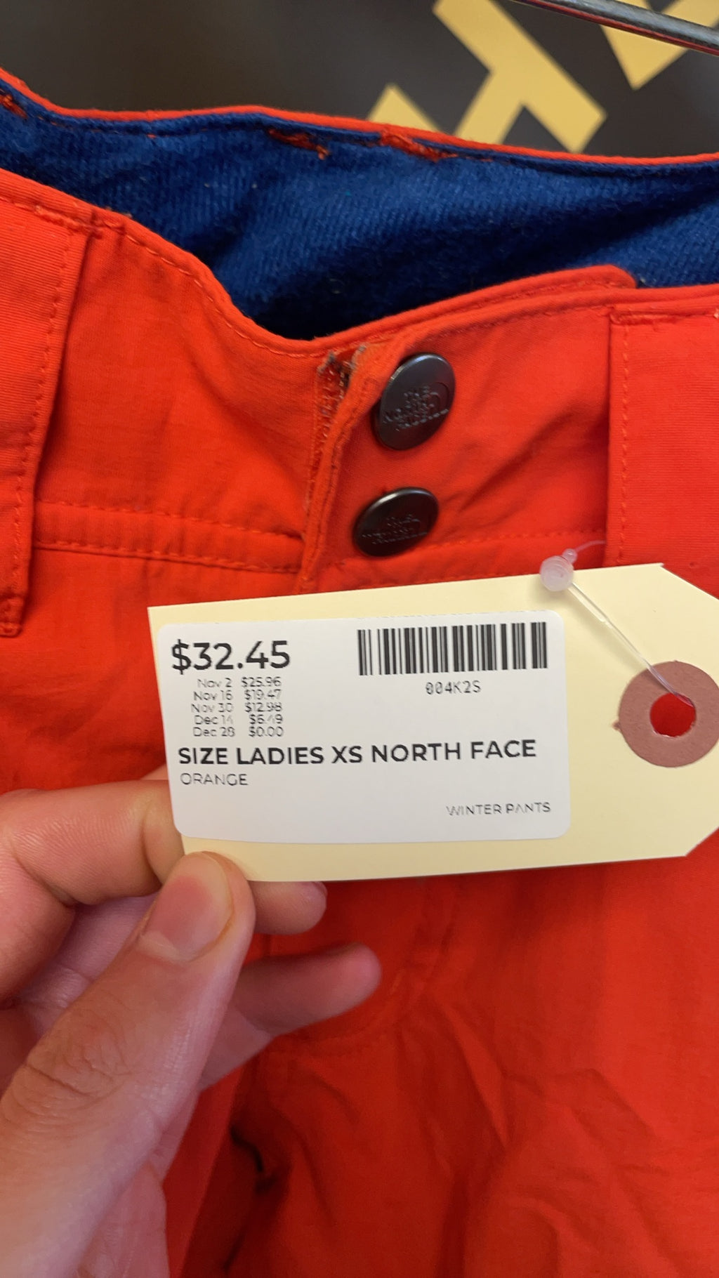 The North Face HyVent Ski Snow Pants Size XS