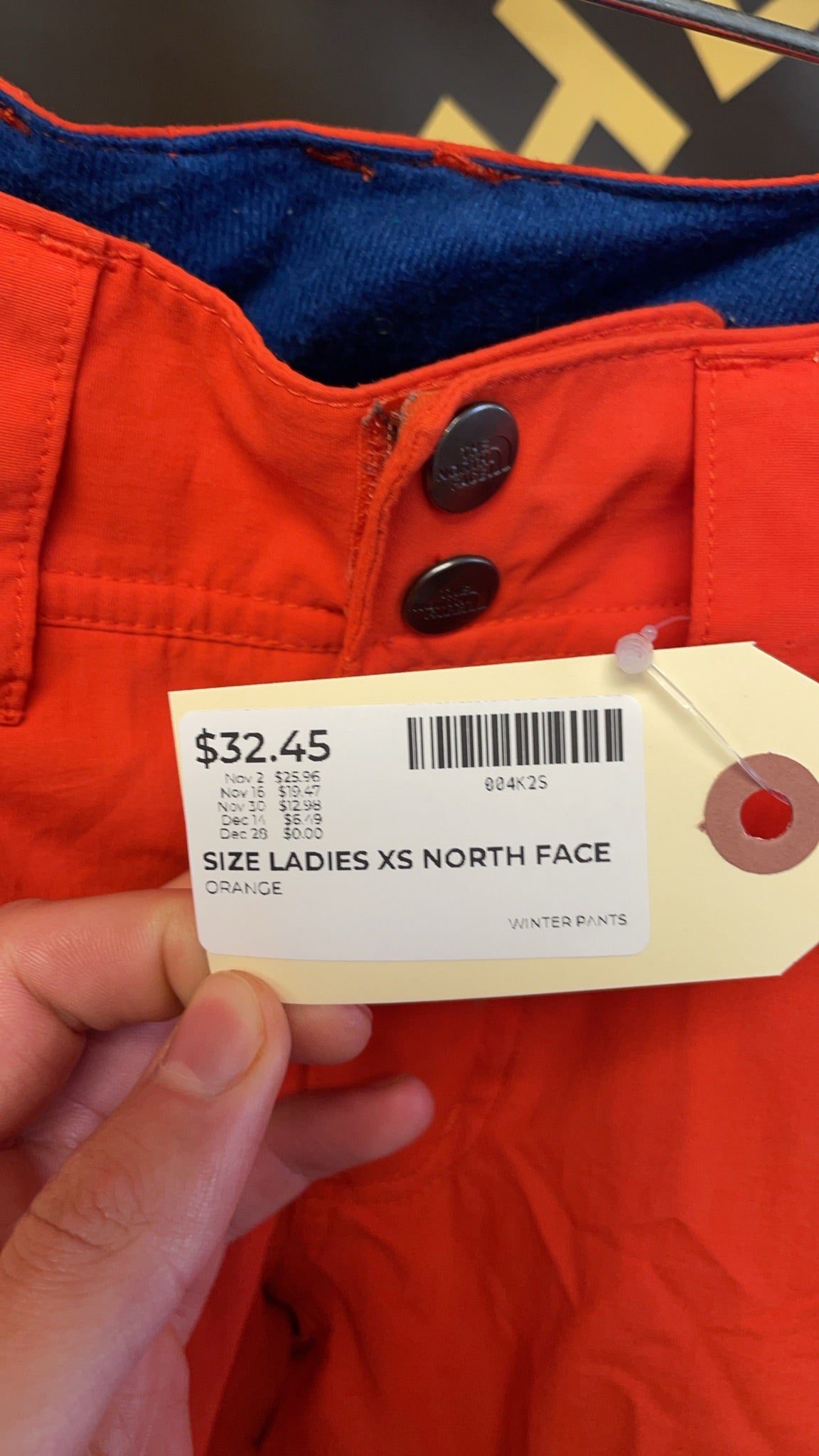 The North Face HyVent Ski Snow Pants Size XS