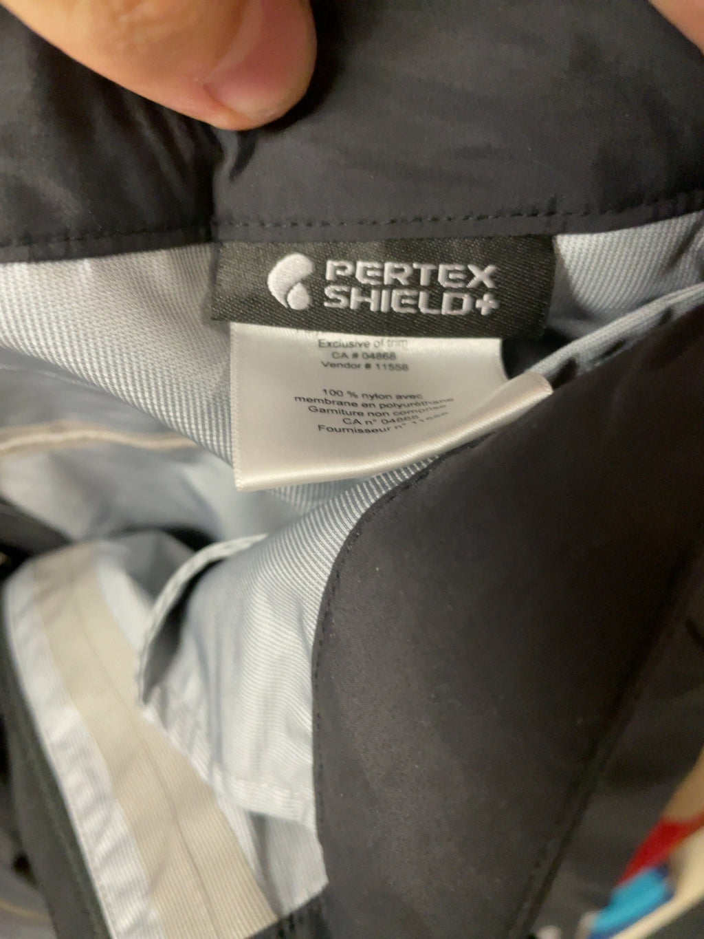 MEC Pertex Shield+ Rain Pants Size 36 Black