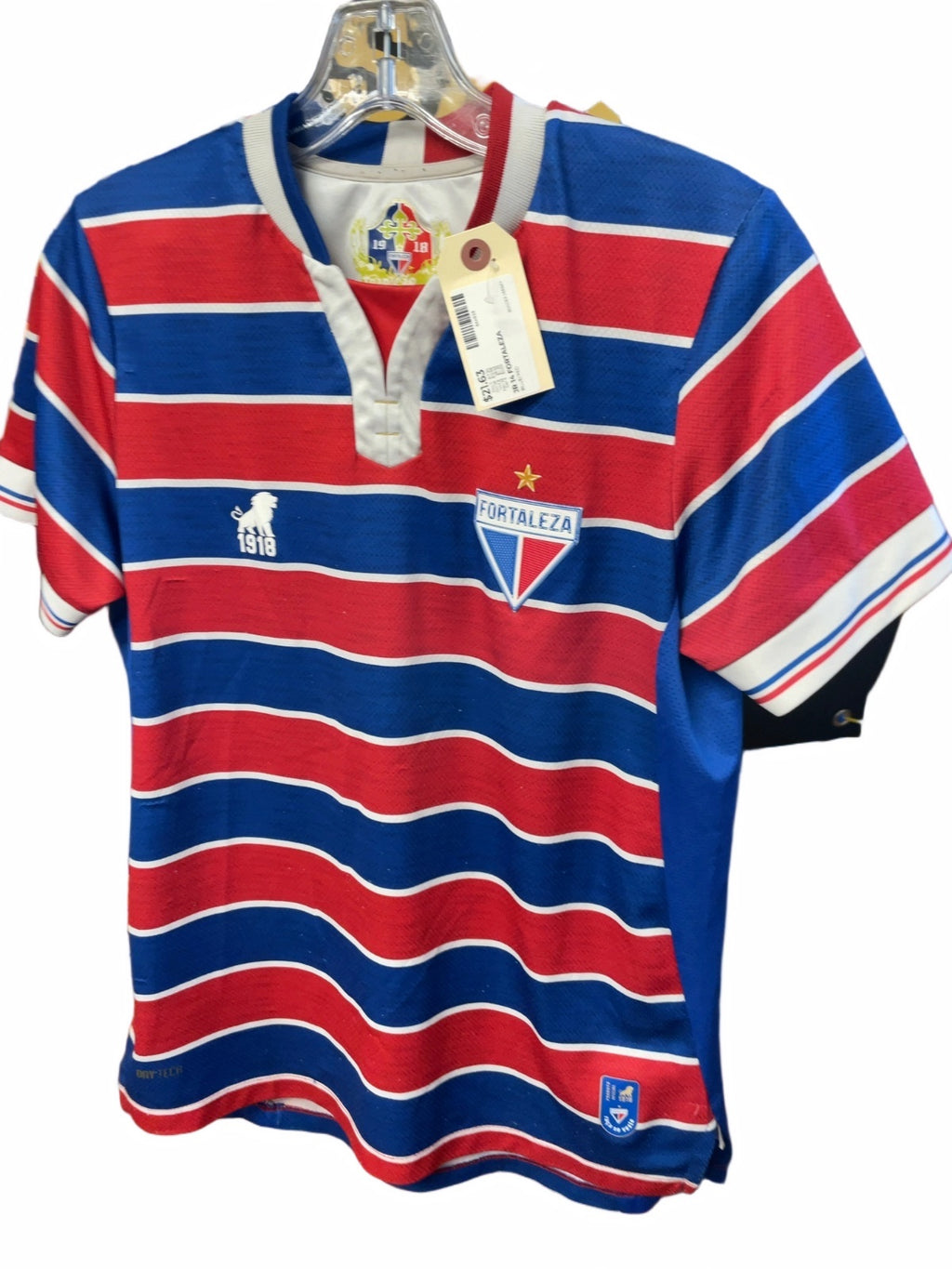 Fortaleza EC Soccer Jersey Size Jr 14 Blue / Red