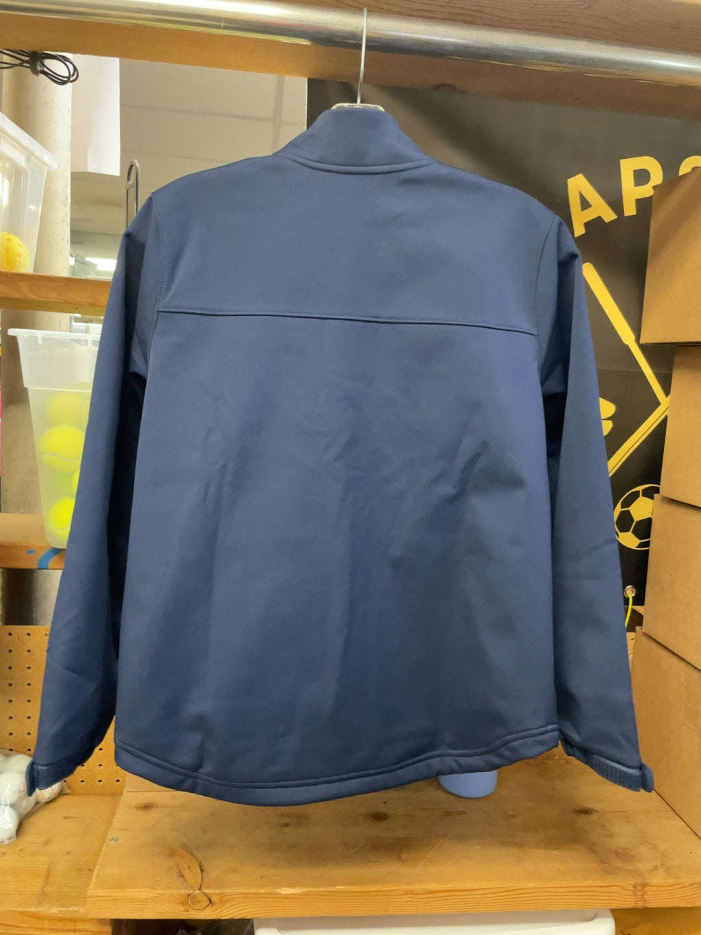 Under Armour Full Zip Jacket Shell Size Jr Large Navy