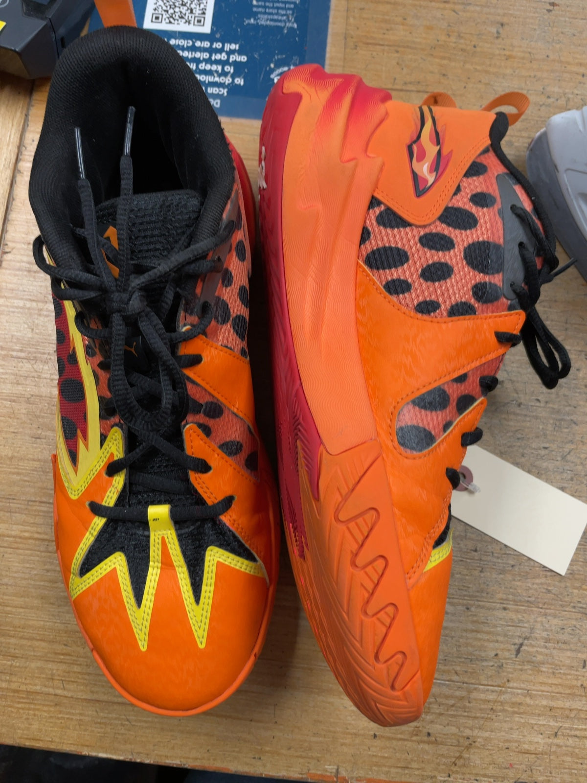 PUMA Scoot Zeros x Cheetos Size 10 US Basketball Shoes