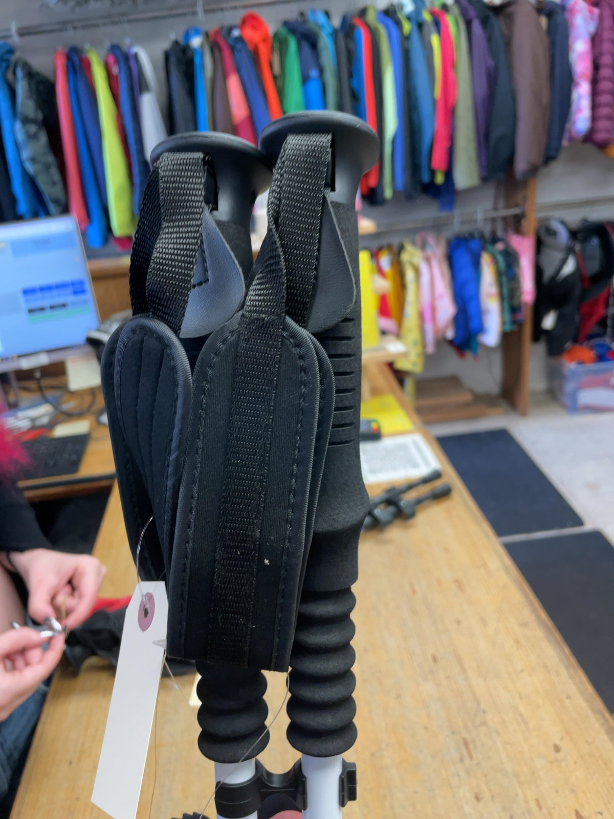 Bare Trekking Poles