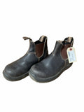 Blundstone CSA Work Boots Size 7.5 Brown Chelsea Boots