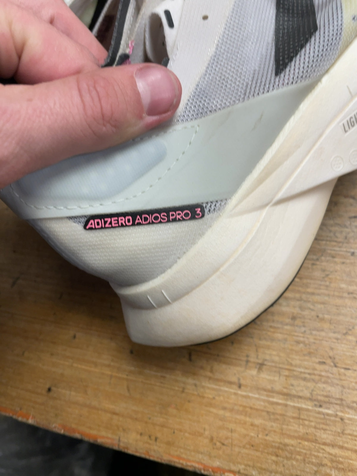 Adidas Adizero Adios Pro 3 Size 11 Running Shoes