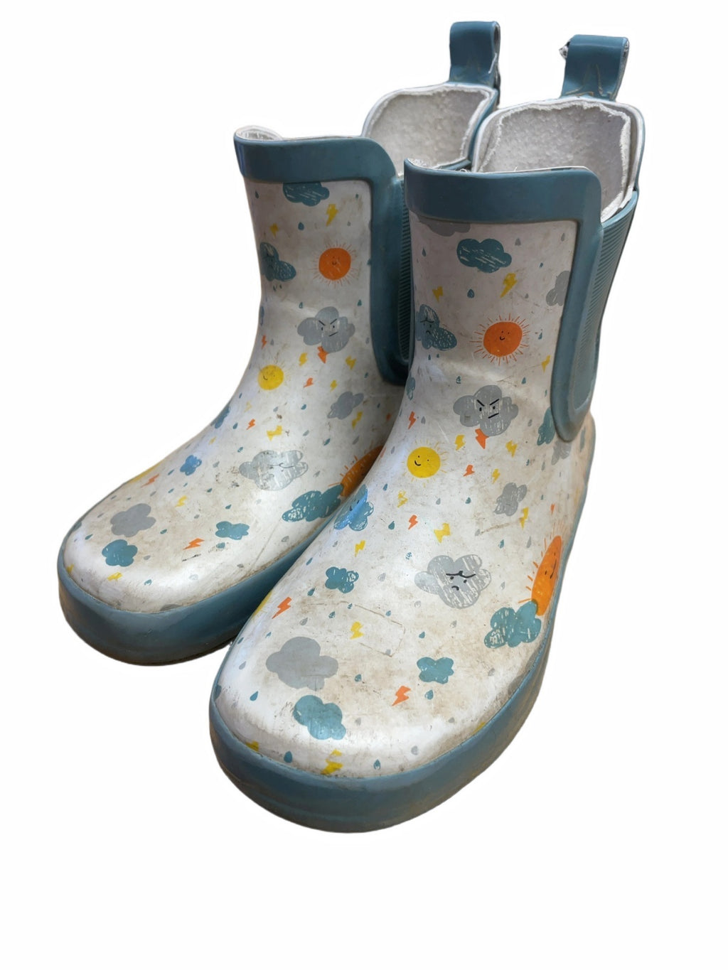 Weather Print Rain Boots Size 12C