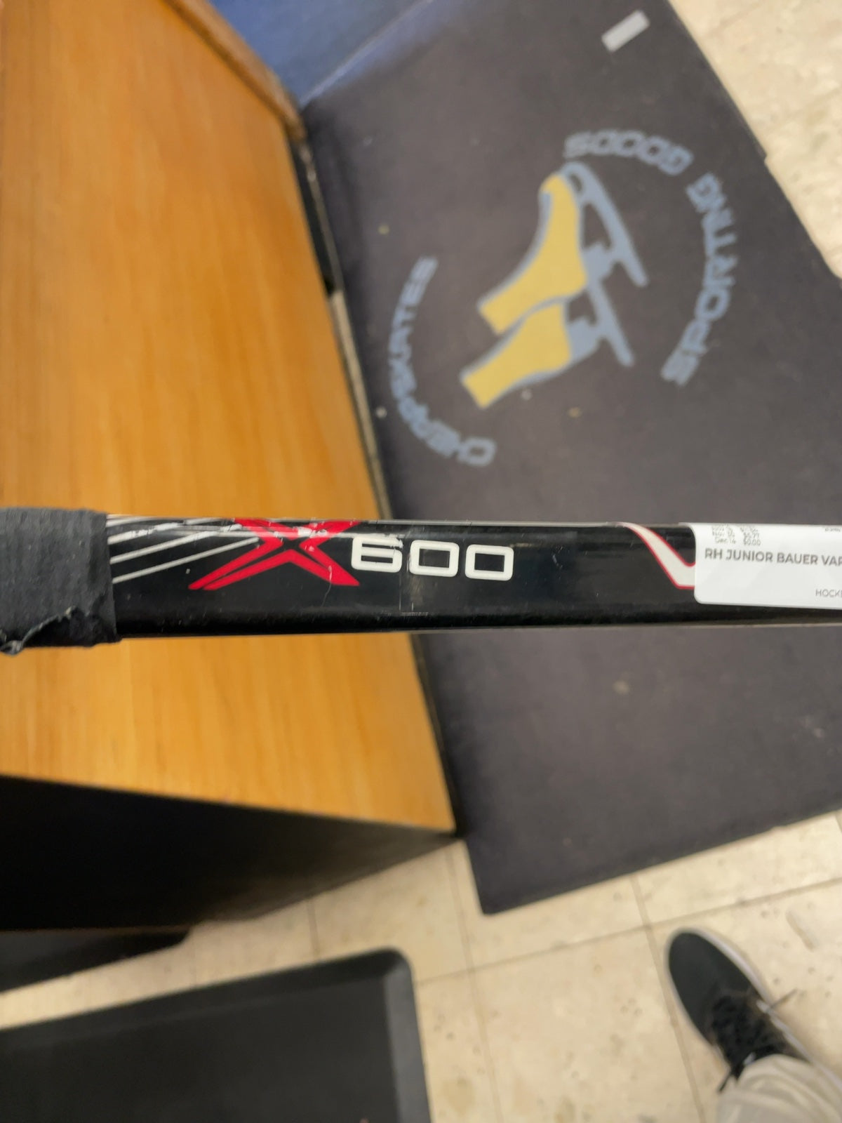 Bauer Vapor X600 Junior 45 Flex P88 Lie 5 Right Hand Hockey Stick