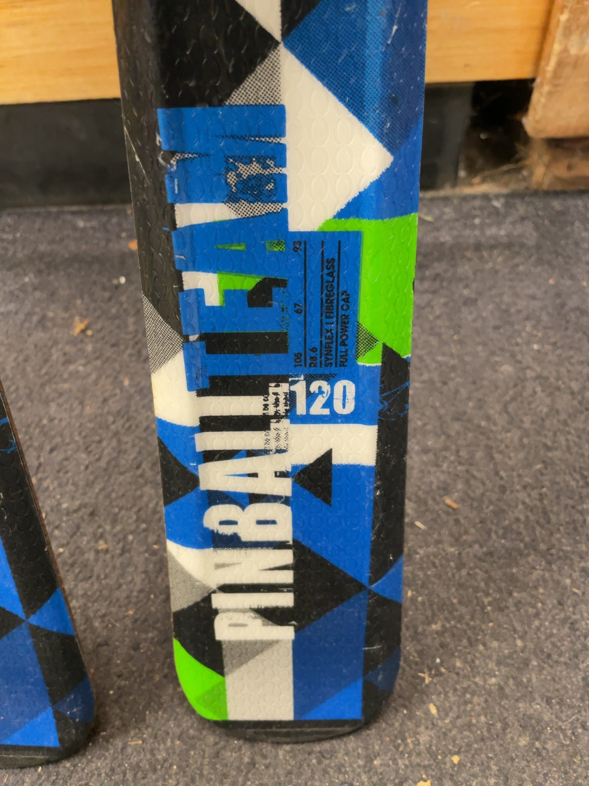 Elan Pinball Team 120cm Skis with EL 4.5 Bindings